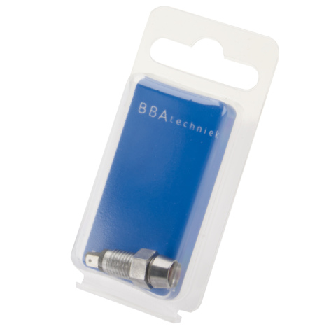 BBAtechniek artnr. 17547 - Controlelampje rode LED in chromen behuizing (1x)