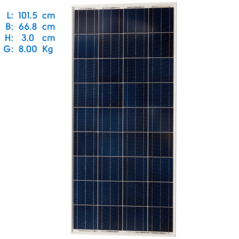 130Wp 120x66.8x3cm Victron BlueSolar mono (1x)