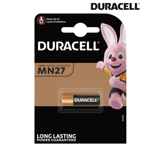 12V MN27 Duracell Long Life alkaline batterij (1x)