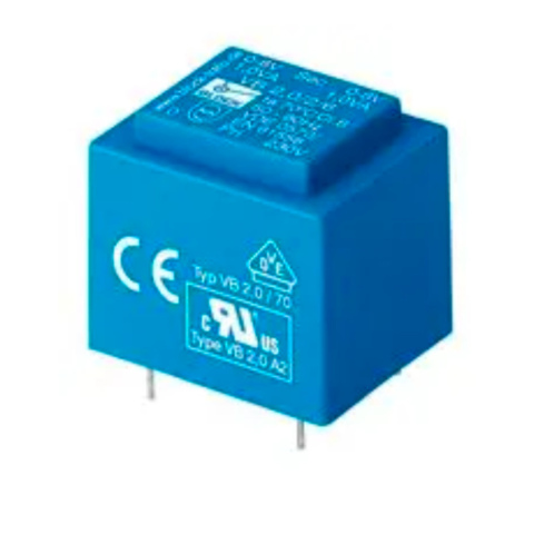 BBAtechniek artnr. 60053 - Trafo 2.3VA 2X12V 50Hz / 60Hz (1x)