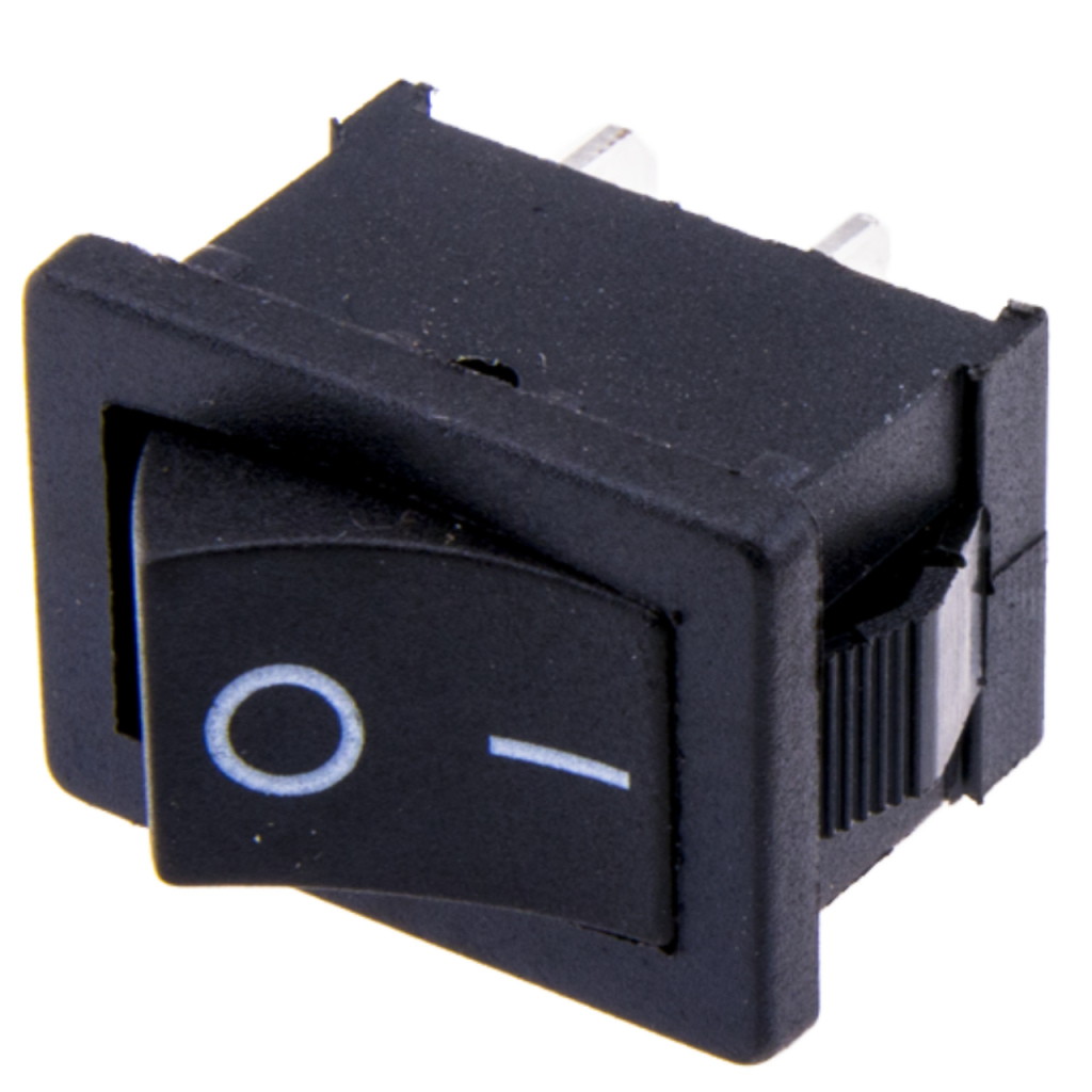 BBAtechniek - 12V 16A 2-polig On-Off schakelaar met iconen (10x)