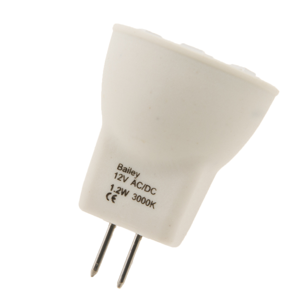 BBAtechniek - GU4 12VDC 1.2W 3000K 90lm LED MR8 (2x)