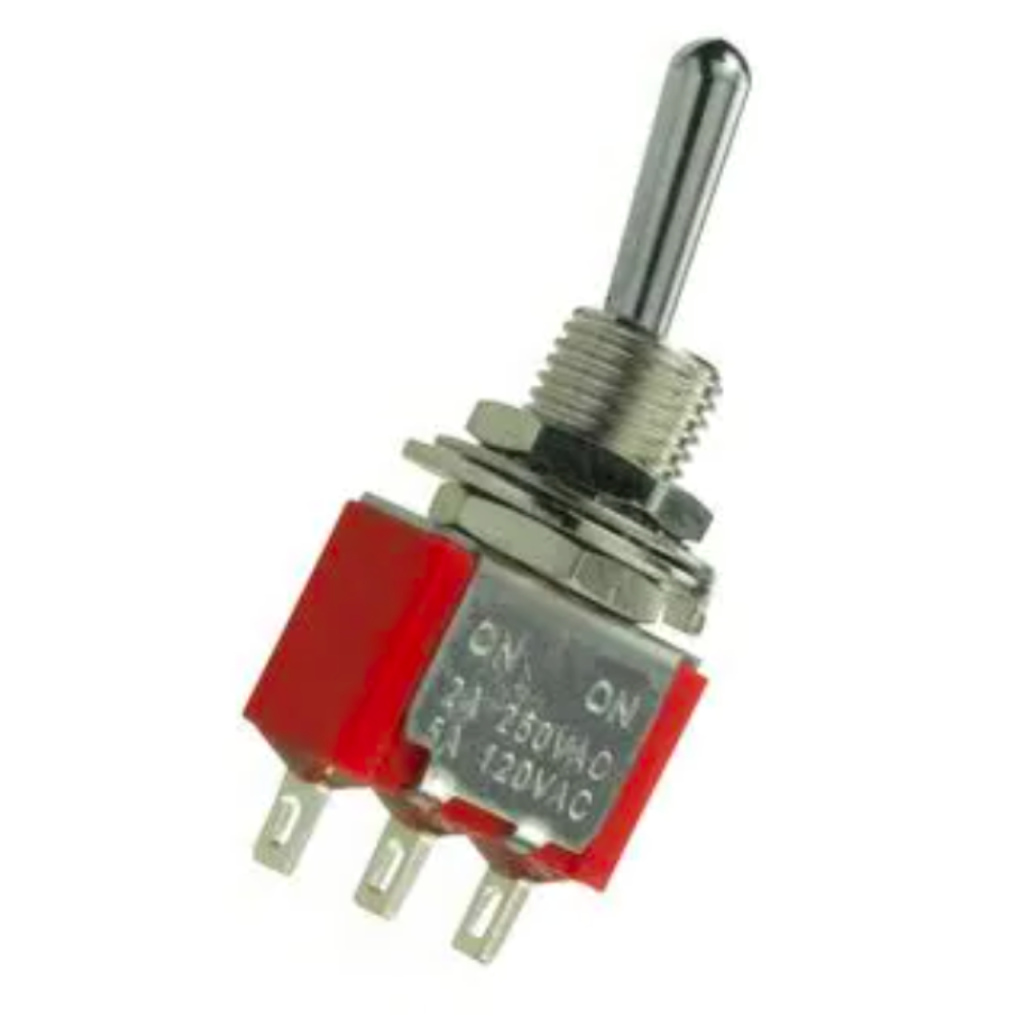 BBAtechniek - 6mm Toggle (on)-off-(on) 5A (1x)