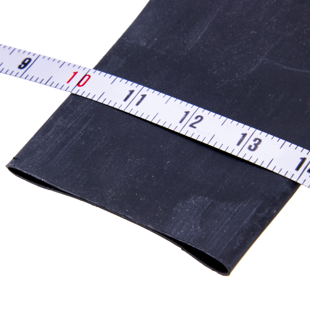 BBAtechniek - Krimpkous 25.4-12.7mm zwart 2:1 (1m)