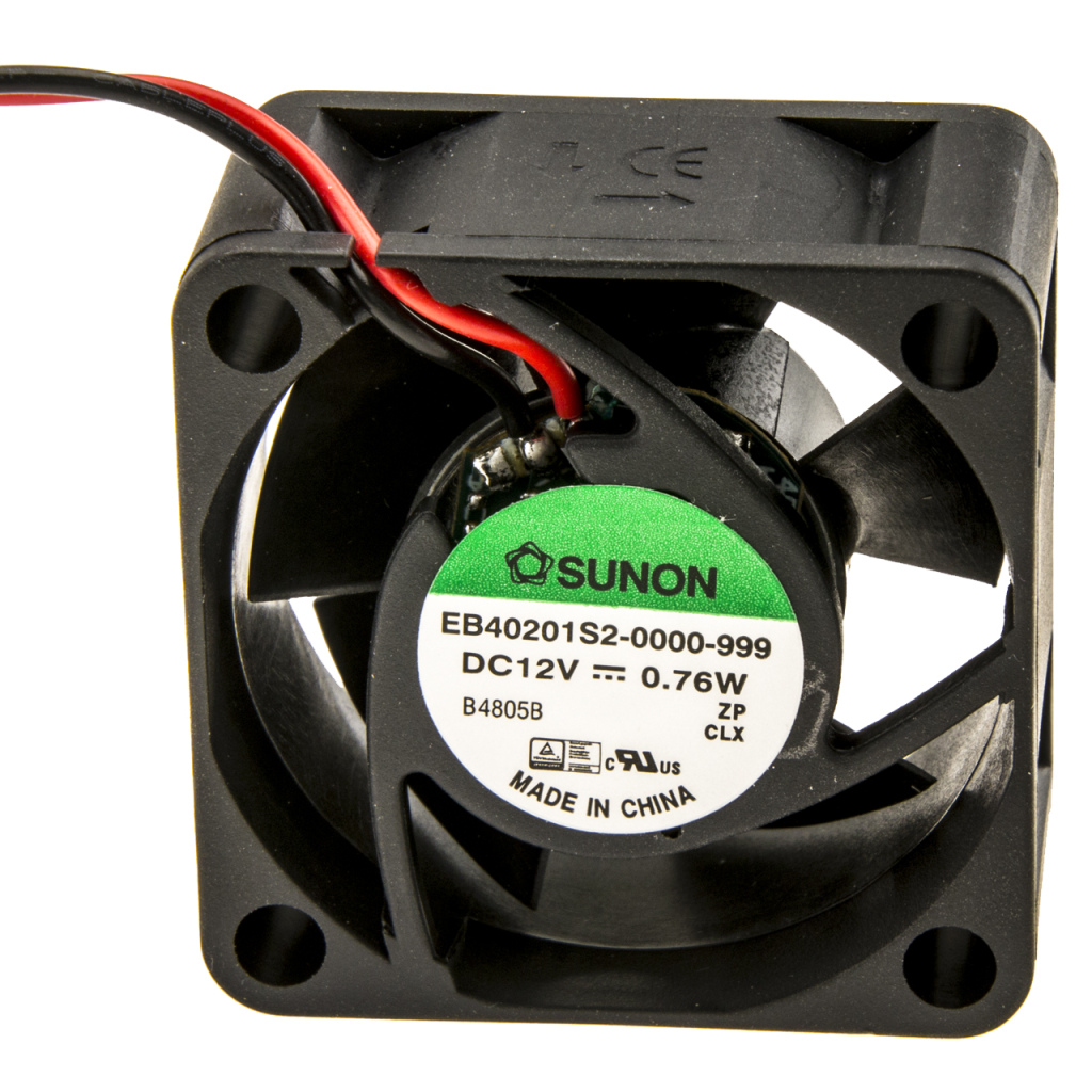 BBAtechniek - 12V 40x40x20mm ventilator met Vapo lager(1x) 