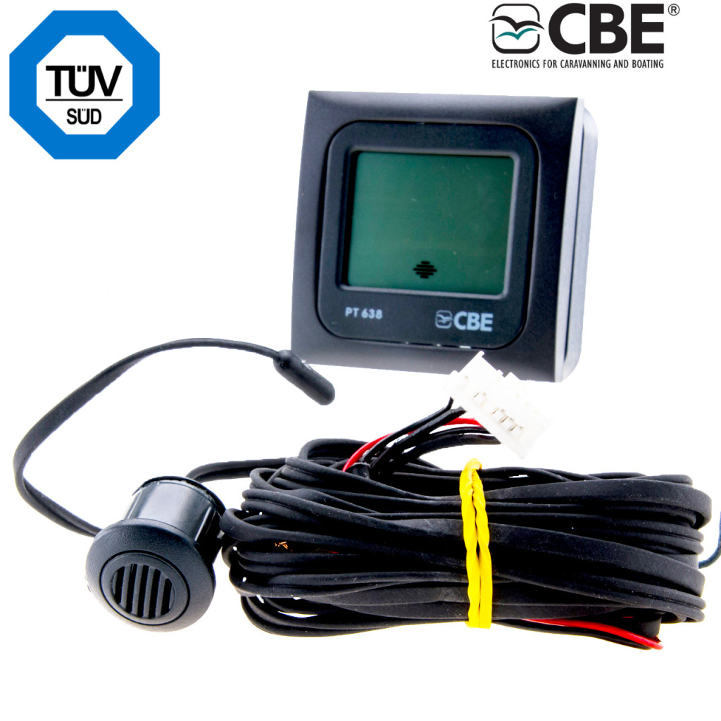 BBAtechniek - CBE PT638 temperatuurmeter binnen / buiten  (1x)