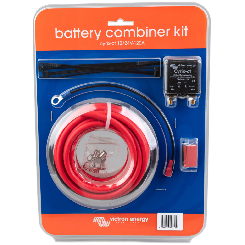 BBAtechniek - Cyrix-ct battery combiner kit 12/24V-120A (1x)