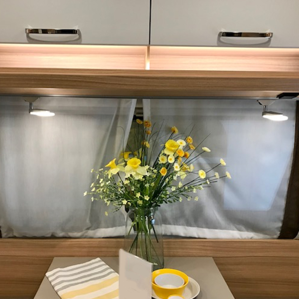 BBAtechniek - Dometic LED rail spot Thomas zilver 12V 1.5W (1x)