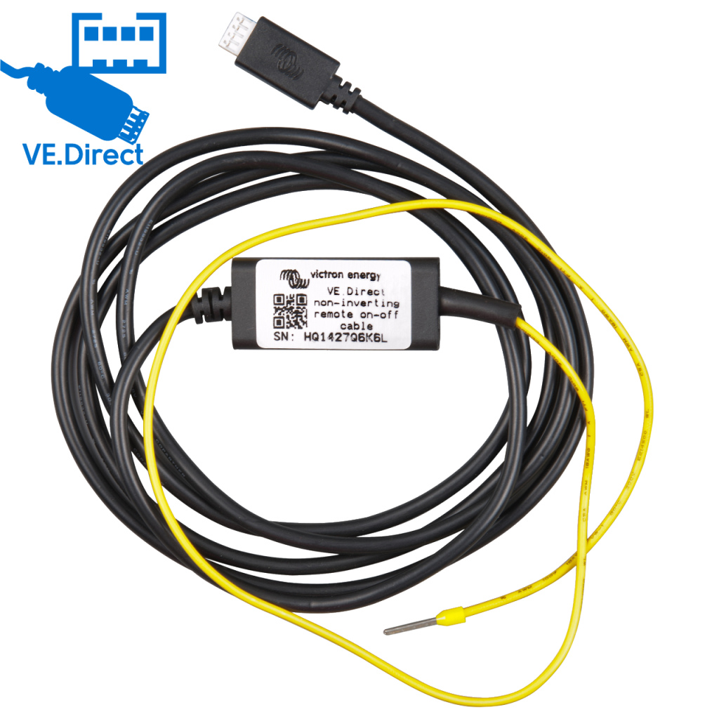 BBAtechniek - Victron VE.Direct non-inverting remote on-off cable (1x)