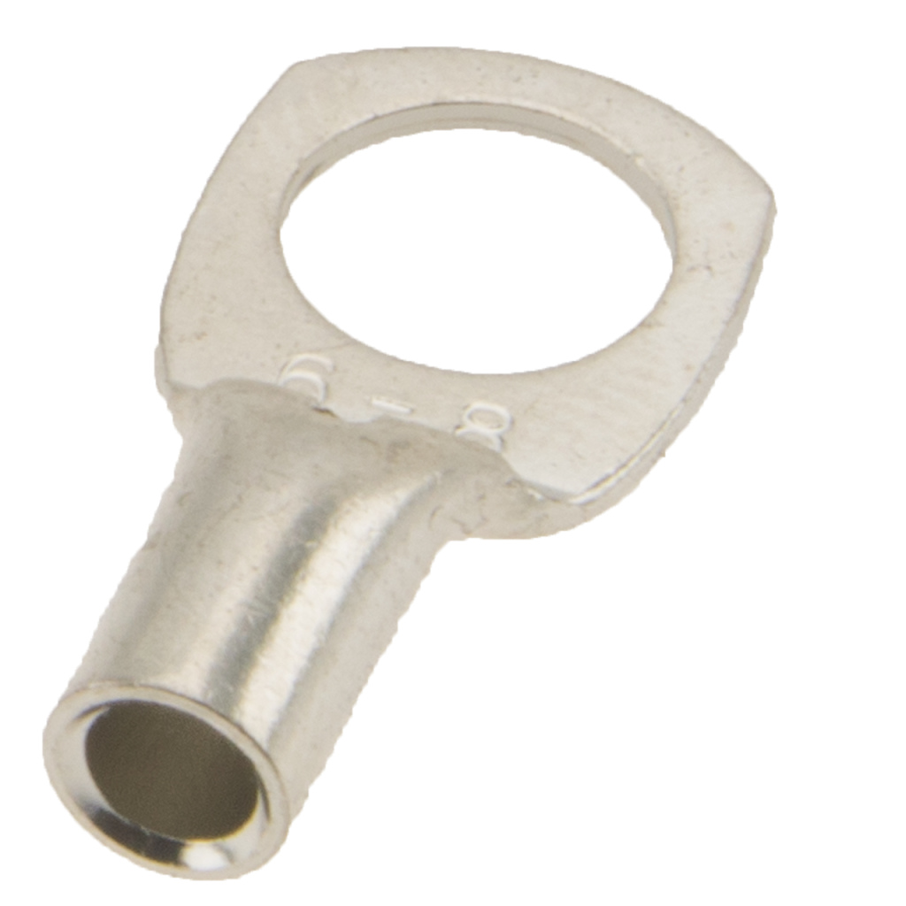 BBAtechniek - 6mm² M8 gesloten kabeloog (5x) 