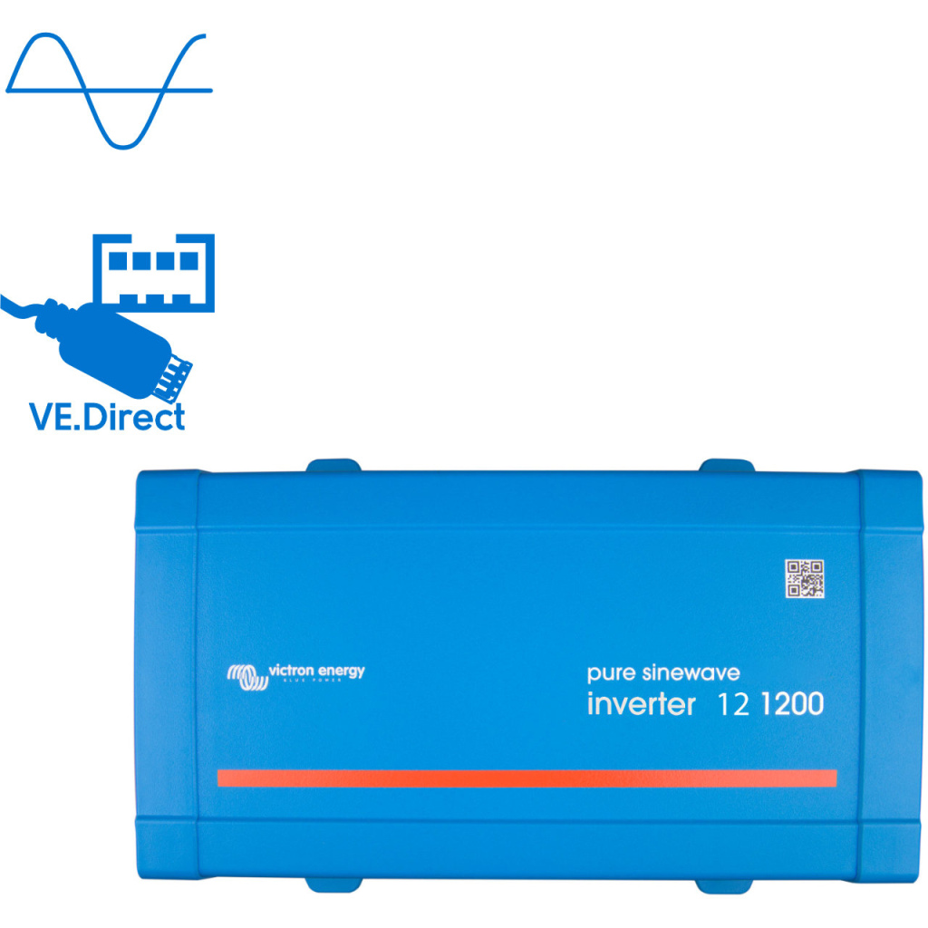 BBAtechniek - Victron Phoenix omvormer 12/1200 VE.Direct IEC(1x)