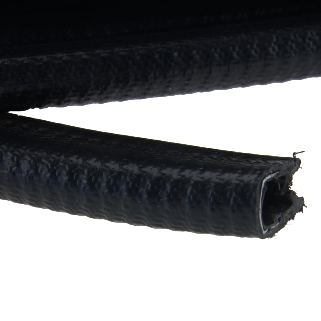 BBAtechniek - BBA klemprofiel voor plaatdikte 6-8mm zwart (1m)