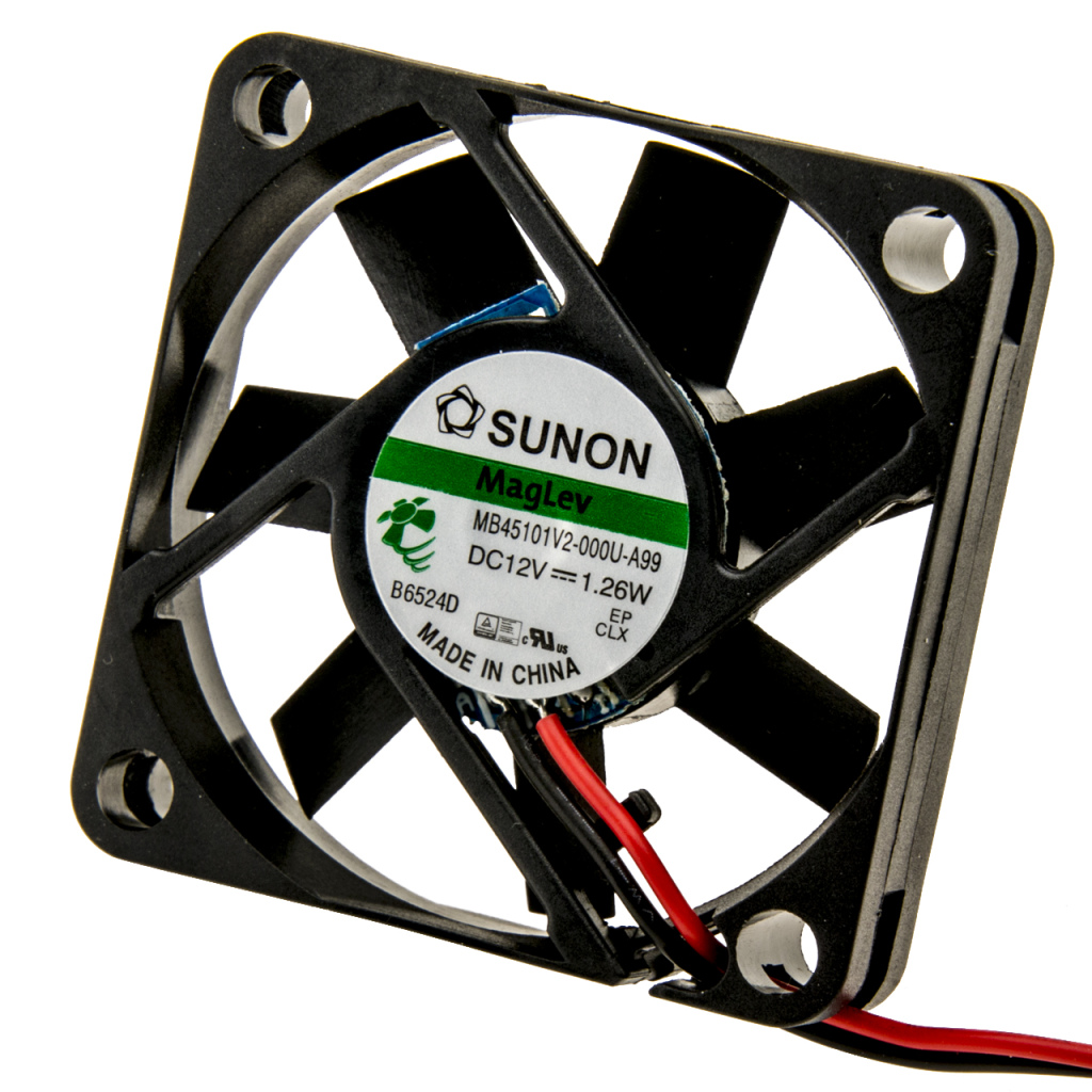 BBAtechniek - 12V 45x45x10mm ventilator met Vapo lager(1x)