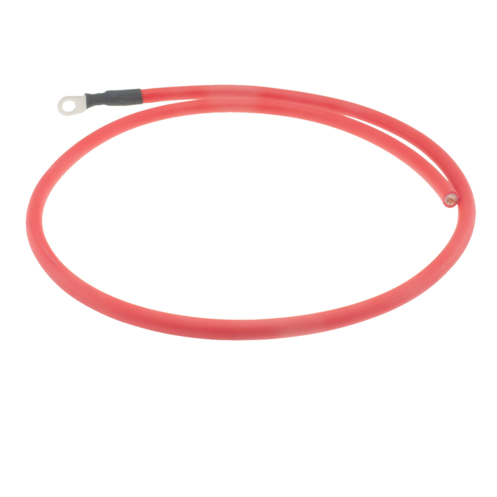 BBAtechniek - 16mm2 accu kabel flexibel rood 1x M8 (1.0m)