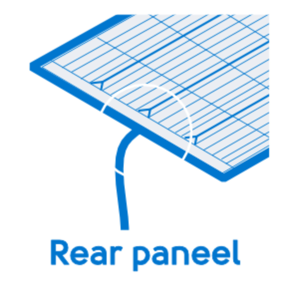 BBAtechniek - NDS Lightsolar 200W Rear 148.8x67.3x0.4cm (1x)