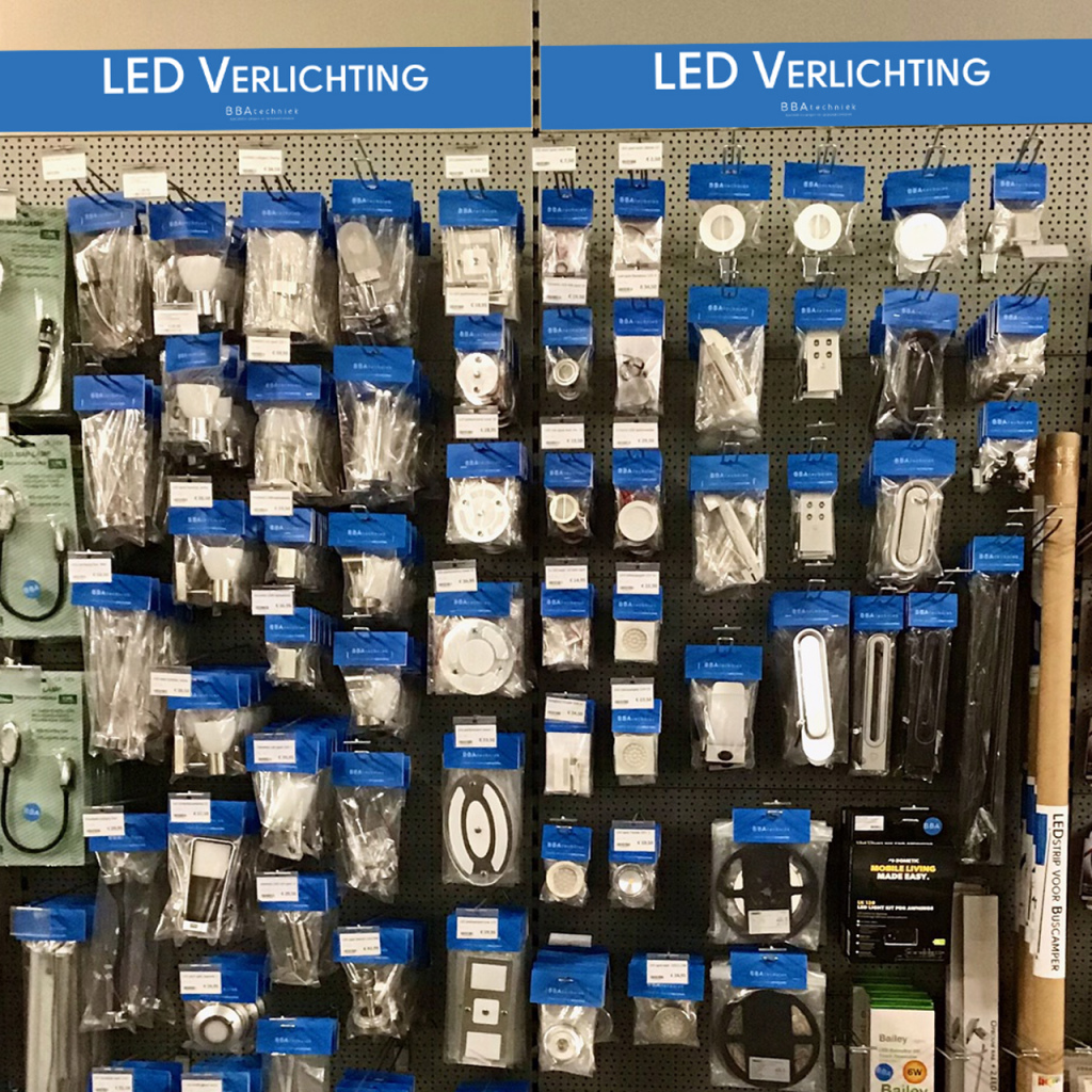 BBAtechniek - Stelling bord LED verlichting 15x99cm (1x)