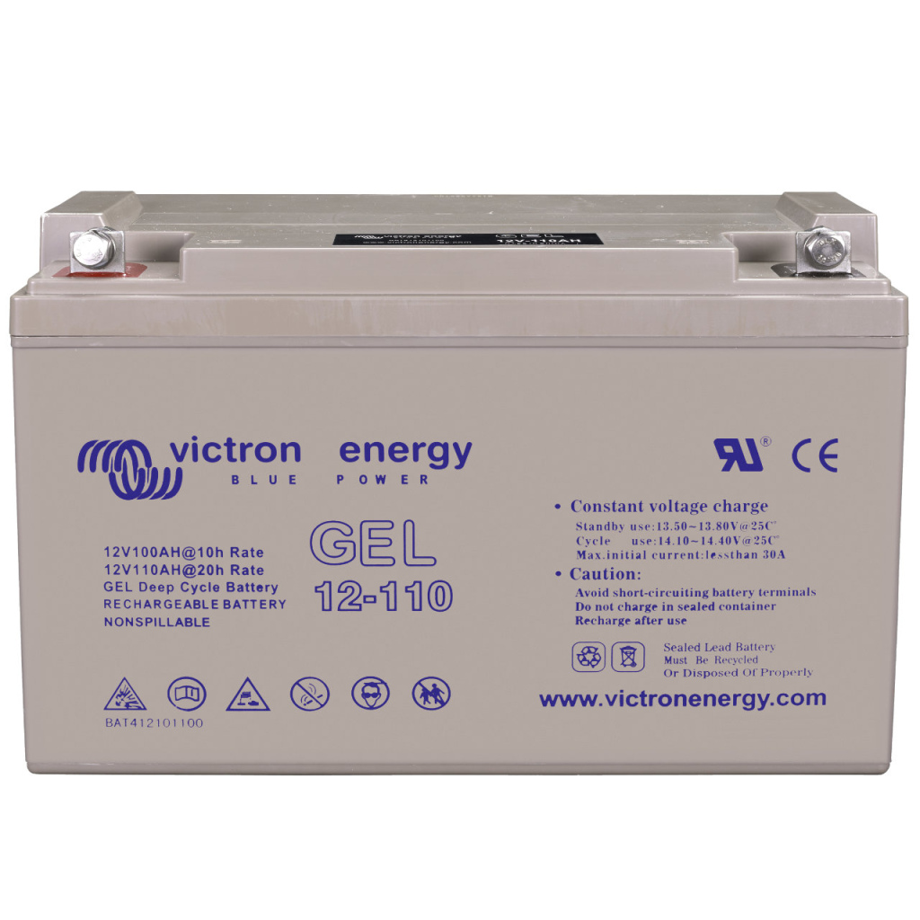 BBAtechniek - Victron Gel accu 12V 110Ah M8 (1x)