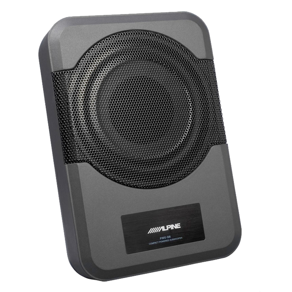 BBAtechniek - Alpine actieve underseat woofer PWE-S8 (1x)