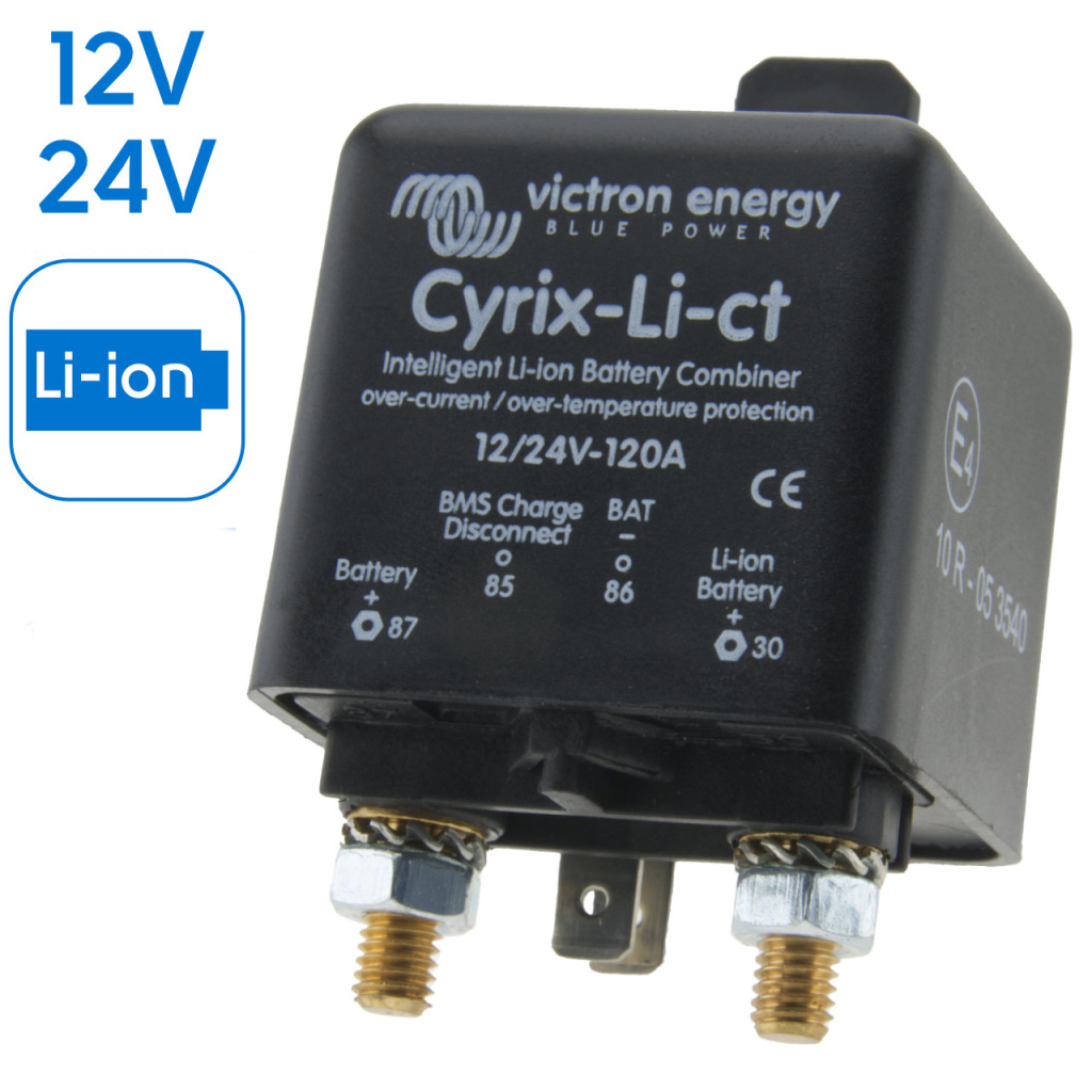 BBAtechniek - Victron Cyrix-Li-ct 12/24V 120A accuscheider (1x)