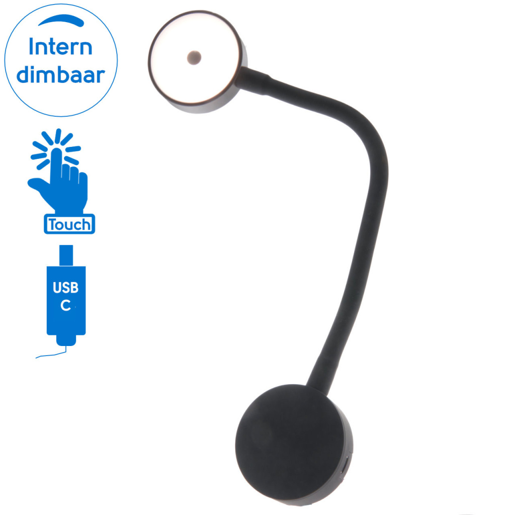 BBAtechniek - Nero d’Avola flex LED 10-30V 2W 2A USB-C (1x)