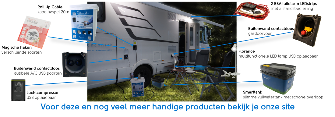 2023 BBA camper met accessoires