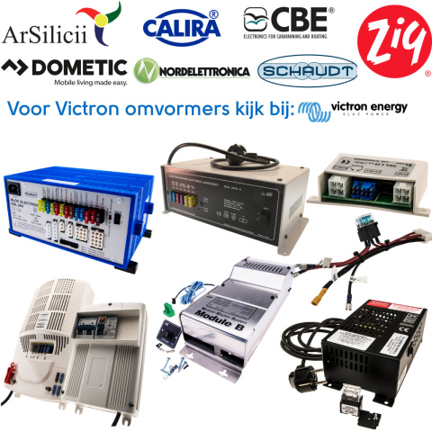 Omvormers 230V naar 12V