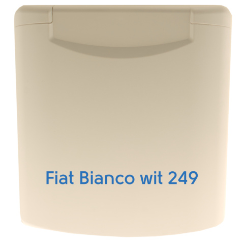 buitenwand-contactdozen - Fiat Bianco wit 249 Hobby / Fendt