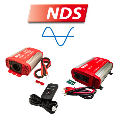 inverters-12v-naar-230v - Zuivere sinus NDS