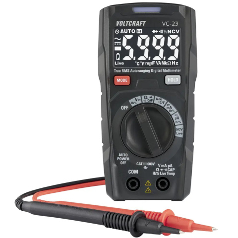 BBAtechniek artnr. 60256 - Digitale Multimeter 6V CAT III max. 10A (1x)