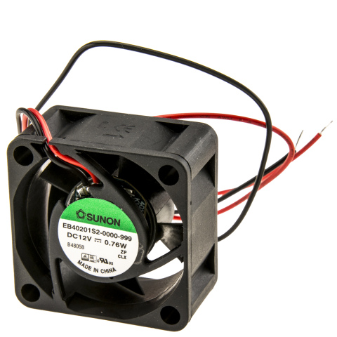 BBAtechniek artnr. 60389 - 12V 40x40x20mm ventilator met Vapo lager(1x) 