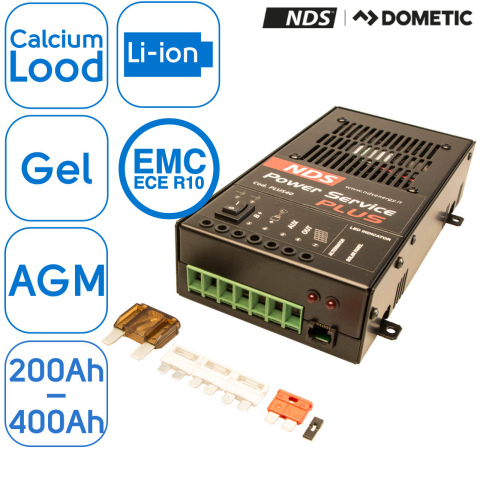 BBAtechniek artnr. 57012 - 12V 40A NDS Power Service Plus 40 (1x)
