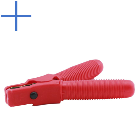 Laadklem 80A geïsoleerd rood (1x)