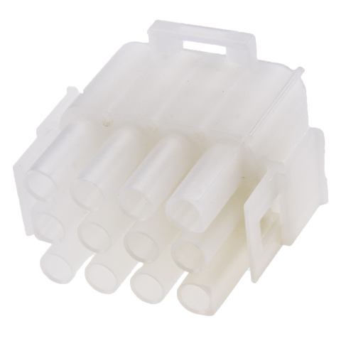 MATE-N-LOK male connector 12-polig (10x)