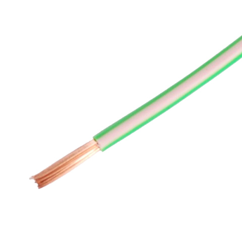 BBAtechniek artnr. 10345 - 1.0mm2 kabel licht groen/roze (100m)
