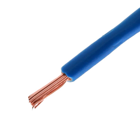 BBAtechniek artnr. 10473 - 1.0mm2 kabel blauw (100m)