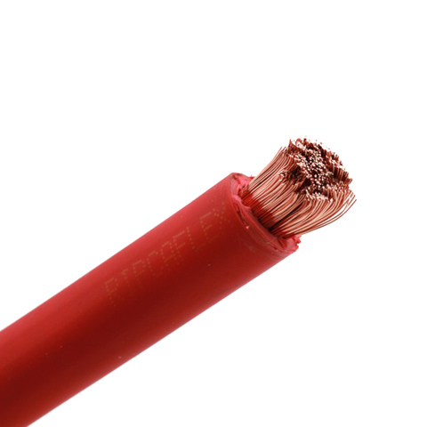 BBAtechniek artnr. 10923 - 70mm2 accu kabel flexibel rood (5m)