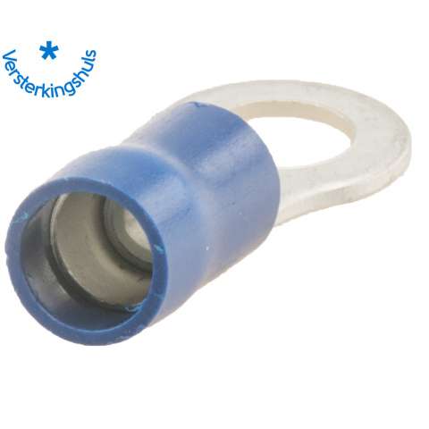 BBAtechniek artnr. 11003 - Kabelschoen ring M5 Ø5.3mm* blauw (50x)