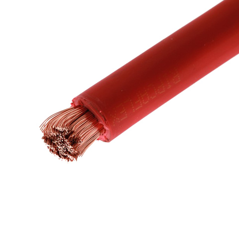70mm2 accu kabel flexibel rood (25m)