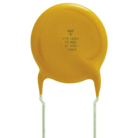 BBAtechniek artnr. 60121 - Condensator 4700pF X1 / Y2 440V 300V (1x)