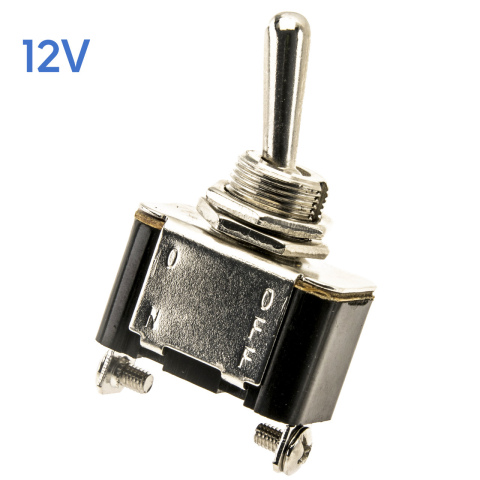 12V 25A On-Off tuimelschakelaar heavy duty (10x)