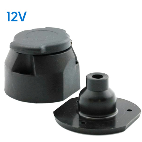 BBAtechniek artnr. 15769 - Stekkerdoos 13-polig Jeager mistlamp afsl. (1x)