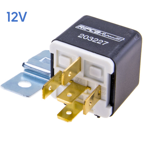 12V 40/30A 5-polig mini relais (10x)