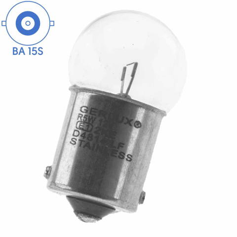 BBAtechniek artnr. 16354 - BA15S 12V 5W BS207 lamp (10x)