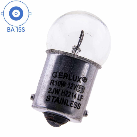 BBAtechniek artnr. 16363 - BA15S 12V 10W BS245  lamp (10x)