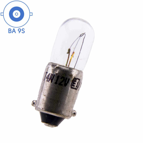 BBAtechniek artnr. 16537 - BA9S 12V 4W BS233 lamp (10x)