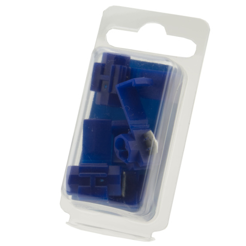 BBAtechniek artnr. 17007 - Aftakconnector 0.5-2.5mm² blauw (4x)