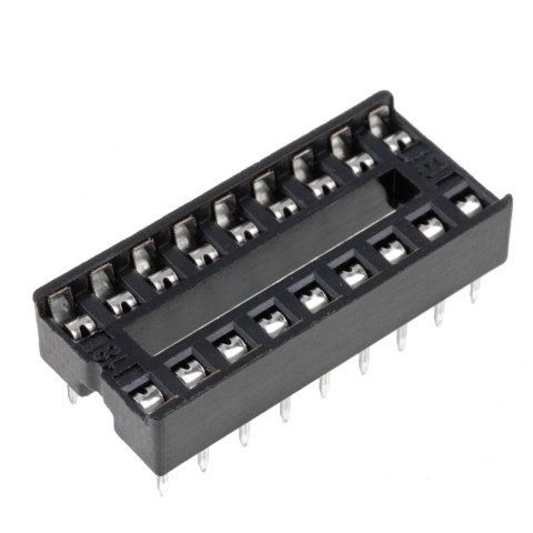 BBAtechniek artnr. 53002 - IC voet 18 pins (1x)