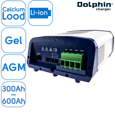 BBAtechniek artnr. 80004 - 12V 60A Dolphin Premium acculader (1x)