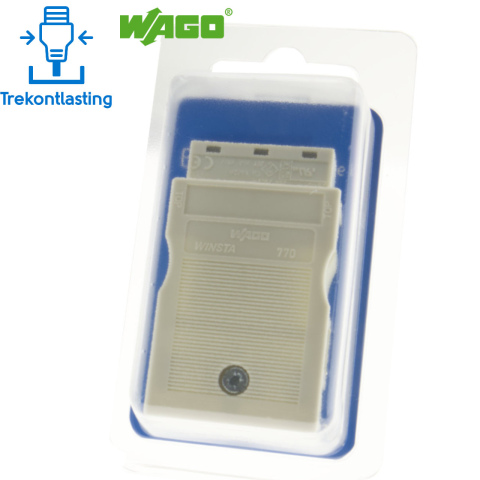 Wago Winsta Midi connector male wit (1x)