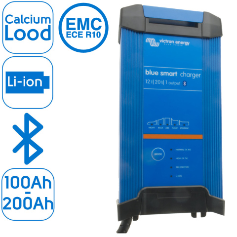 BBAtechniek artnr. 8596 - Victron Blue Smart IP22 acculader 12/20 (1) (1x)